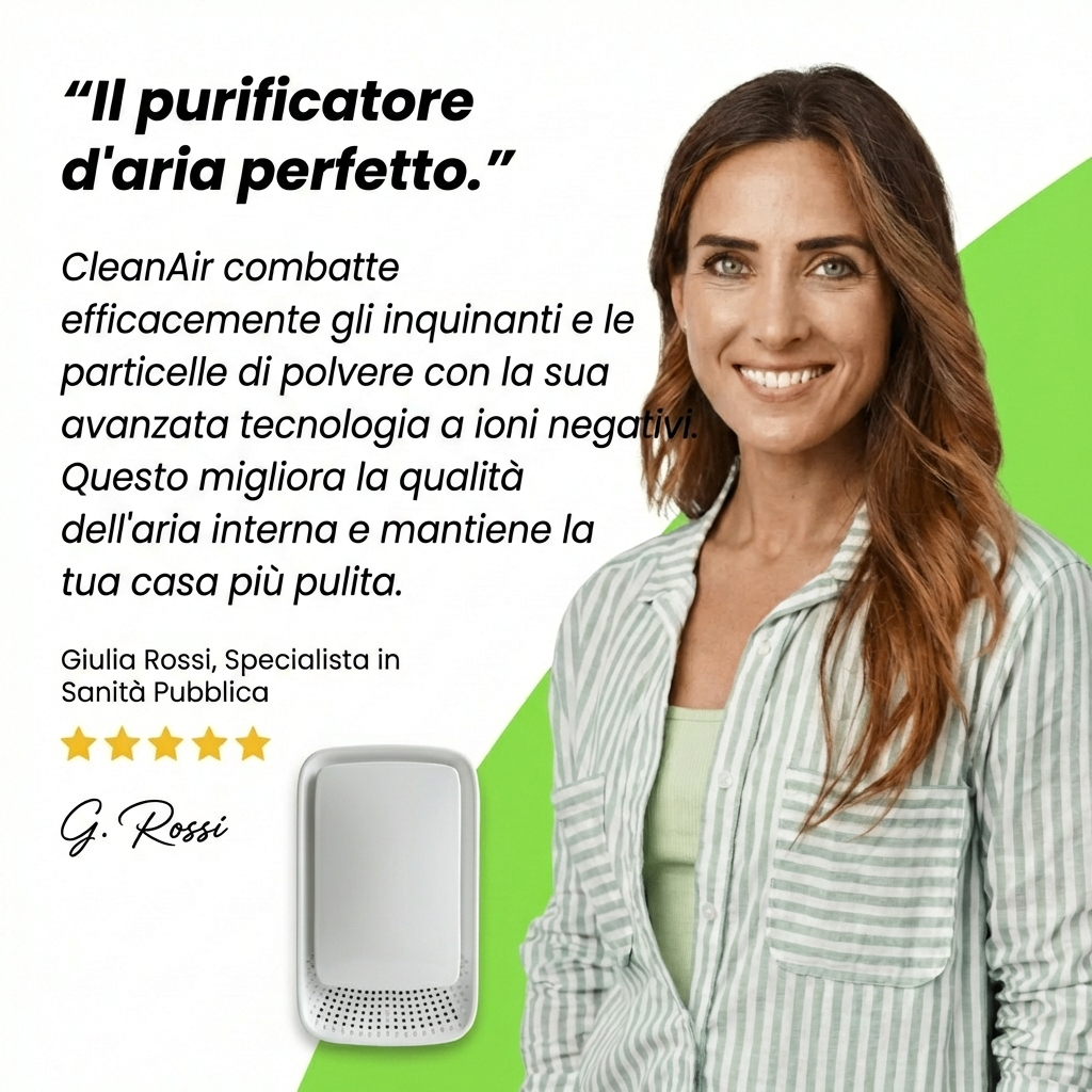 CleanAir™  Purificatore d'aria