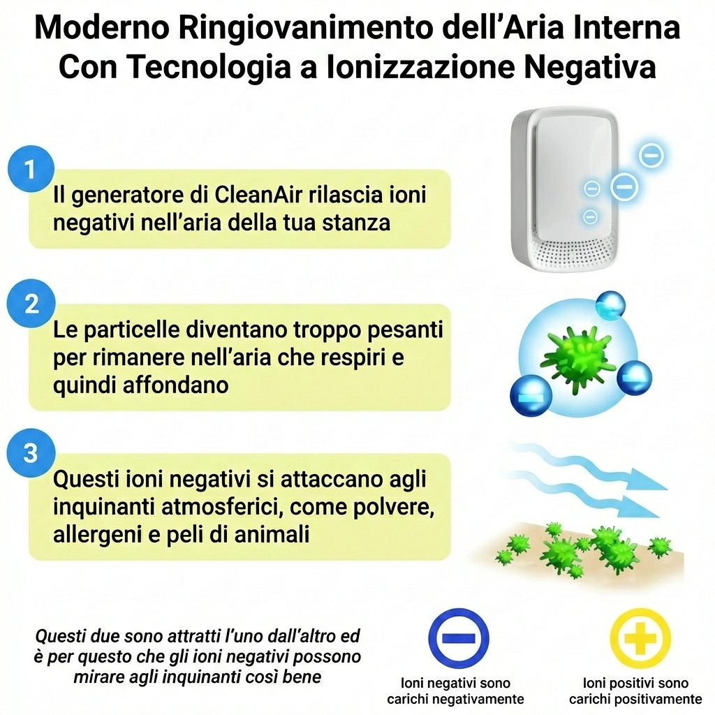 CleanAir™  Purificatore d'aria